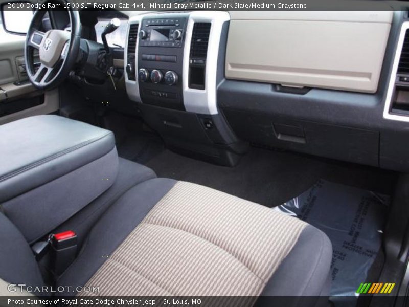 Mineral Gray Metallic / Dark Slate/Medium Graystone 2010 Dodge Ram 1500 SLT Regular Cab 4x4