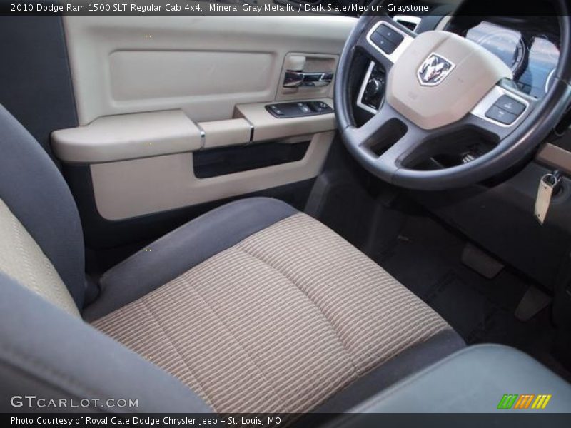Mineral Gray Metallic / Dark Slate/Medium Graystone 2010 Dodge Ram 1500 SLT Regular Cab 4x4