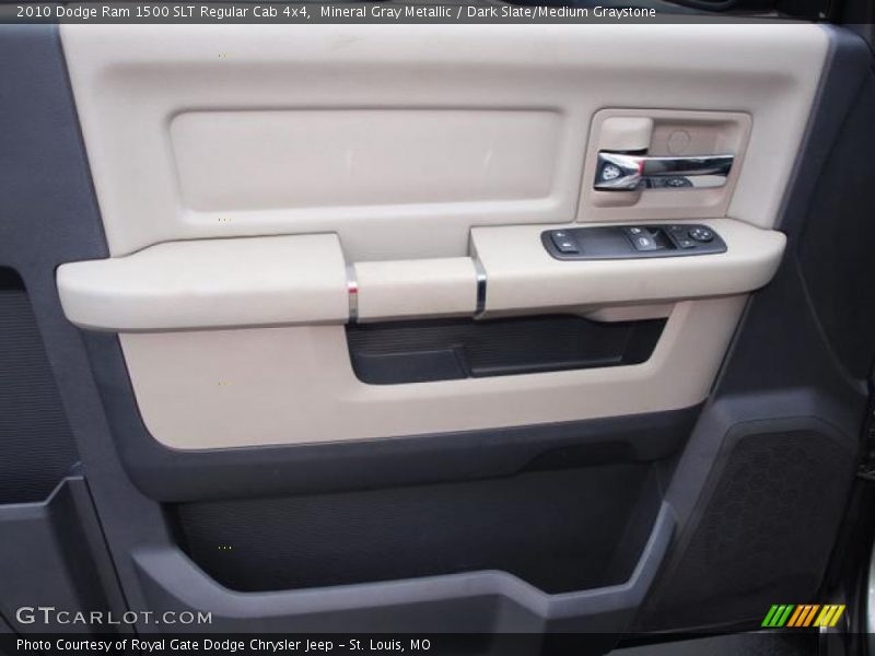 Mineral Gray Metallic / Dark Slate/Medium Graystone 2010 Dodge Ram 1500 SLT Regular Cab 4x4