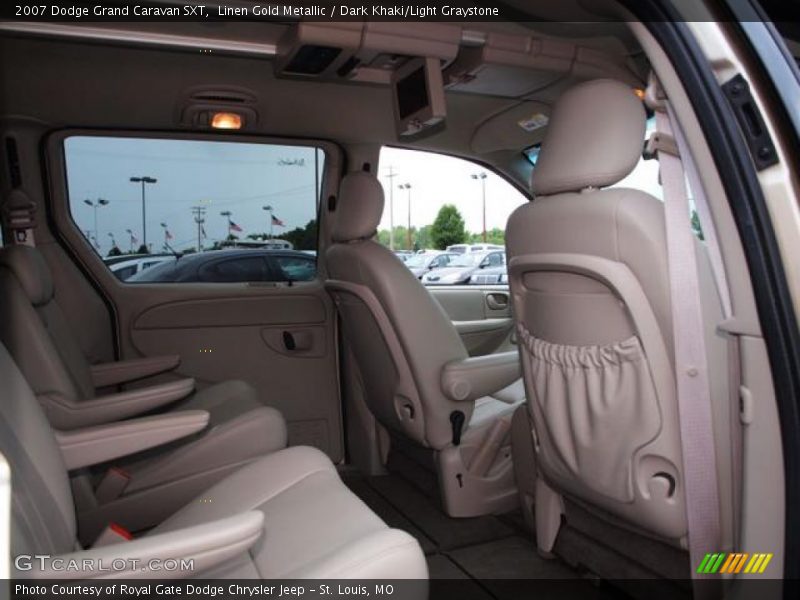 Linen Gold Metallic / Dark Khaki/Light Graystone 2007 Dodge Grand Caravan SXT