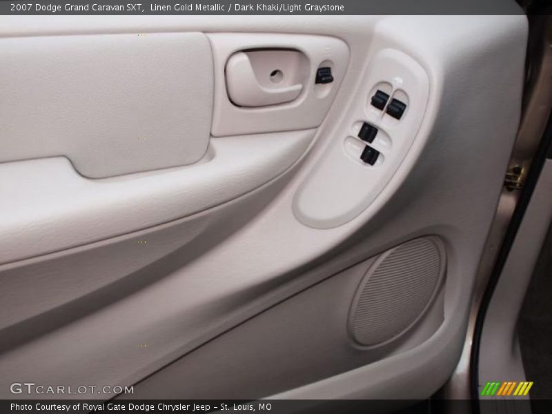 Linen Gold Metallic / Dark Khaki/Light Graystone 2007 Dodge Grand Caravan SXT