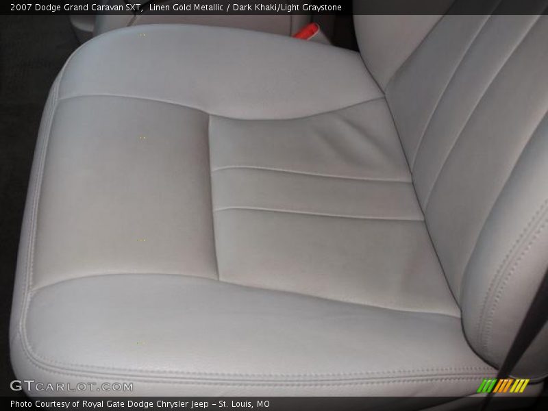 Linen Gold Metallic / Dark Khaki/Light Graystone 2007 Dodge Grand Caravan SXT