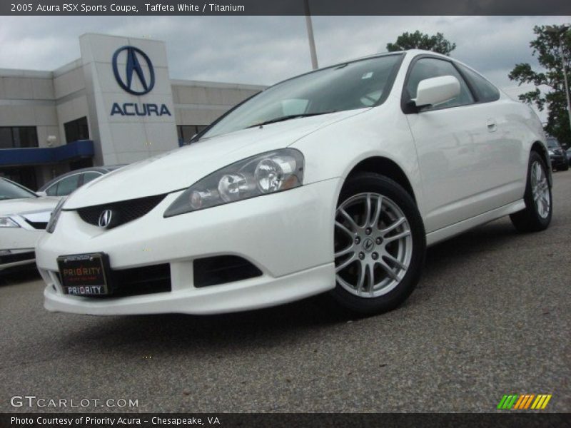 Taffeta White / Titanium 2005 Acura RSX Sports Coupe