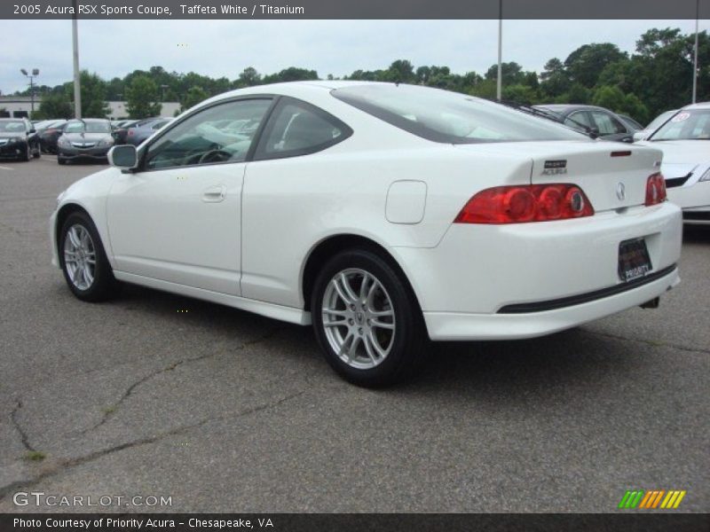 Taffeta White / Titanium 2005 Acura RSX Sports Coupe