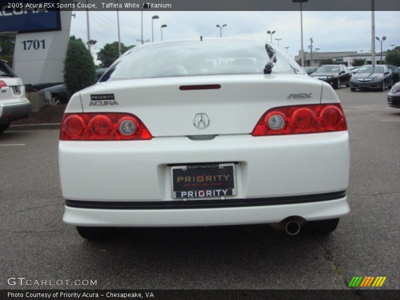 Taffeta White / Titanium 2005 Acura RSX Sports Coupe