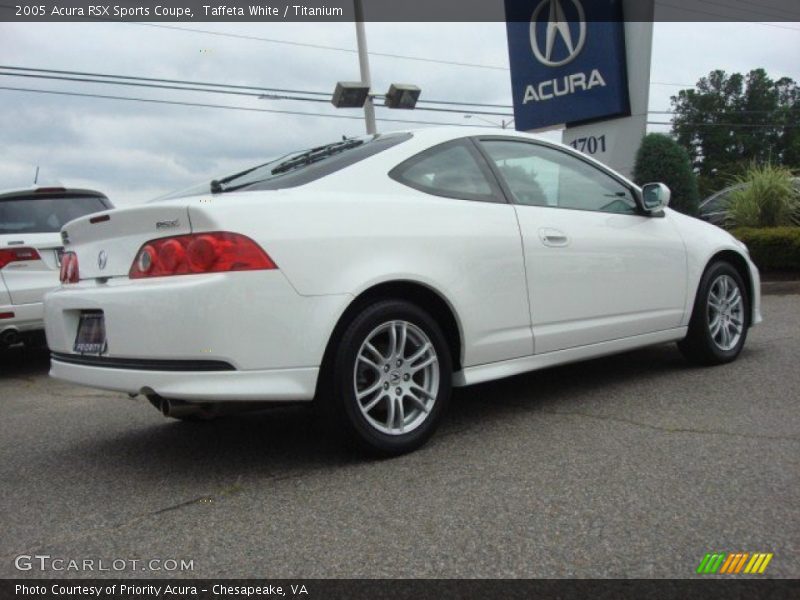 Taffeta White / Titanium 2005 Acura RSX Sports Coupe
