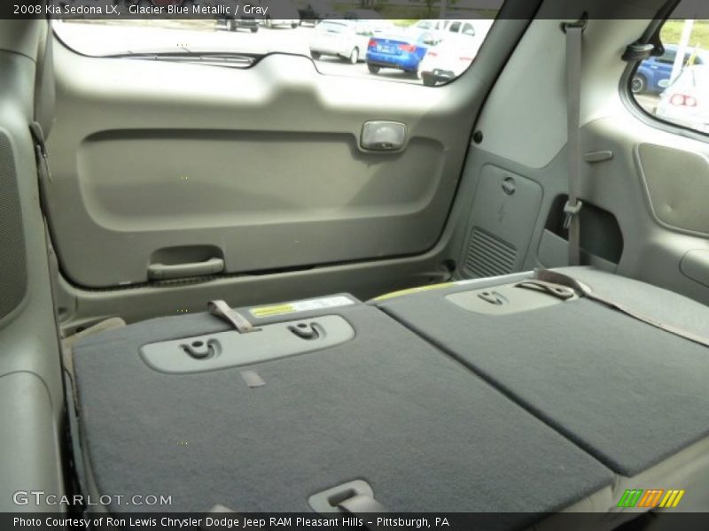 Glacier Blue Metallic / Gray 2008 Kia Sedona LX
