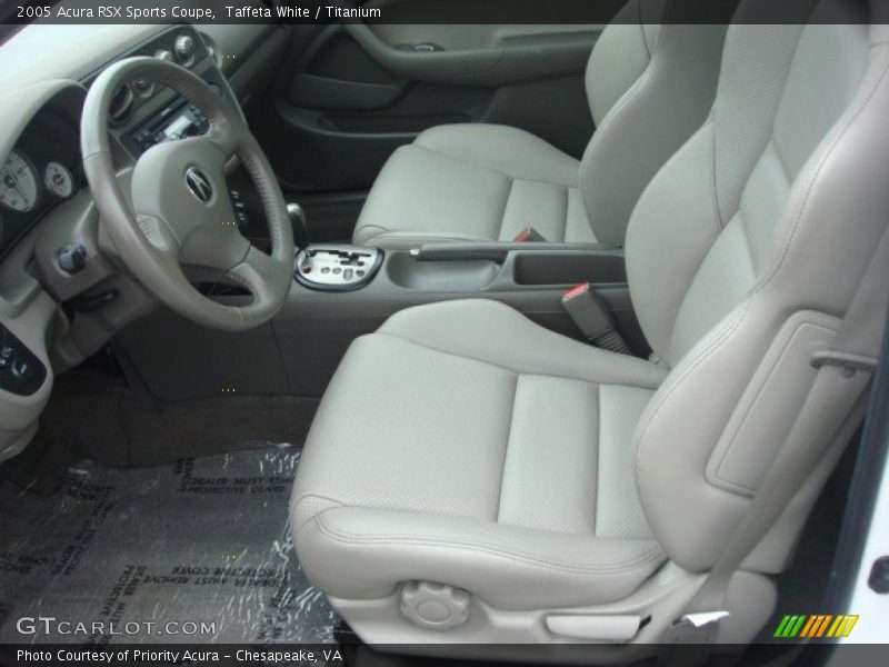 Taffeta White / Titanium 2005 Acura RSX Sports Coupe