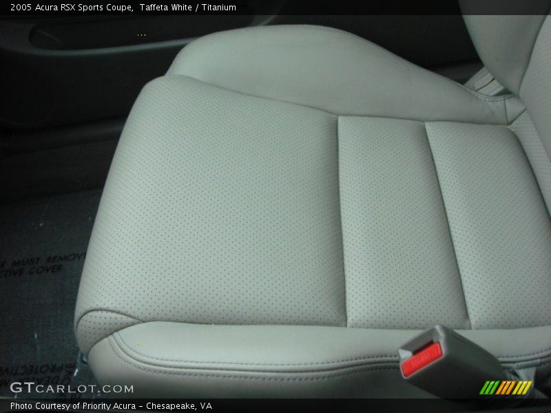 Taffeta White / Titanium 2005 Acura RSX Sports Coupe