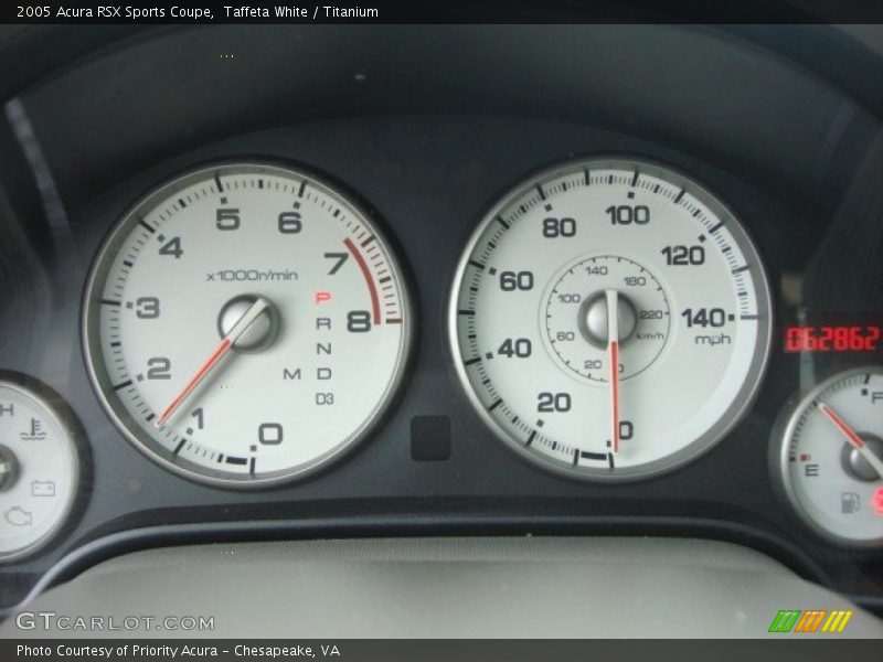 Taffeta White / Titanium 2005 Acura RSX Sports Coupe