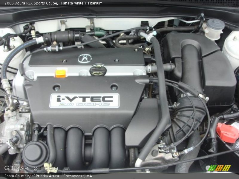 Taffeta White / Titanium 2005 Acura RSX Sports Coupe