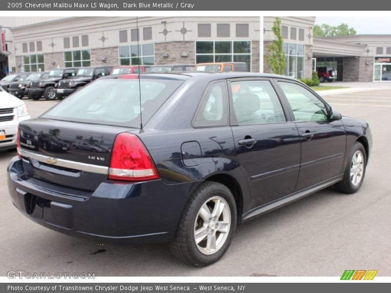 Dark Blue Metallic / Gray 2005 Chevrolet Malibu Maxx LS Wagon