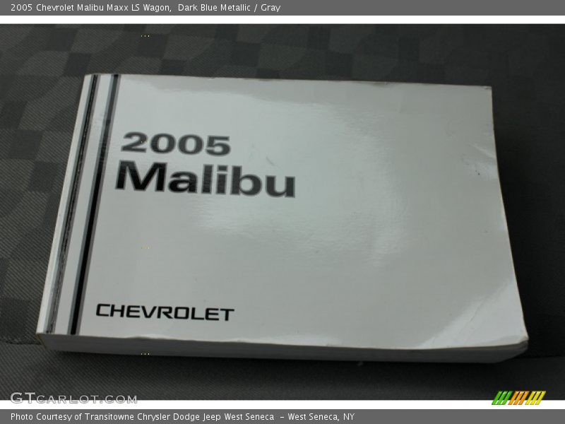 Dark Blue Metallic / Gray 2005 Chevrolet Malibu Maxx LS Wagon