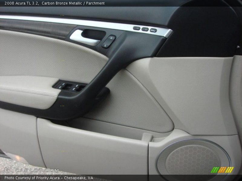 Carbon Bronze Metallic / Parchment 2008 Acura TL 3.2