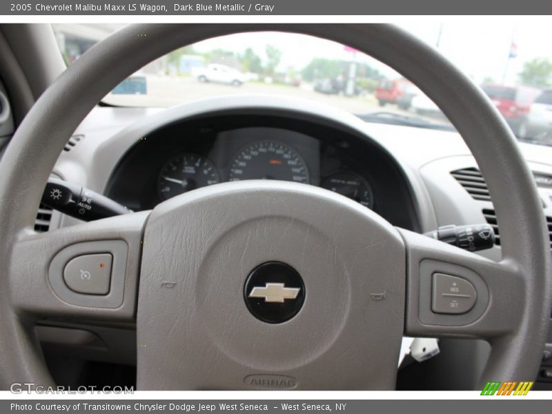 Dark Blue Metallic / Gray 2005 Chevrolet Malibu Maxx LS Wagon