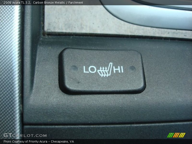 Carbon Bronze Metallic / Parchment 2008 Acura TL 3.2
