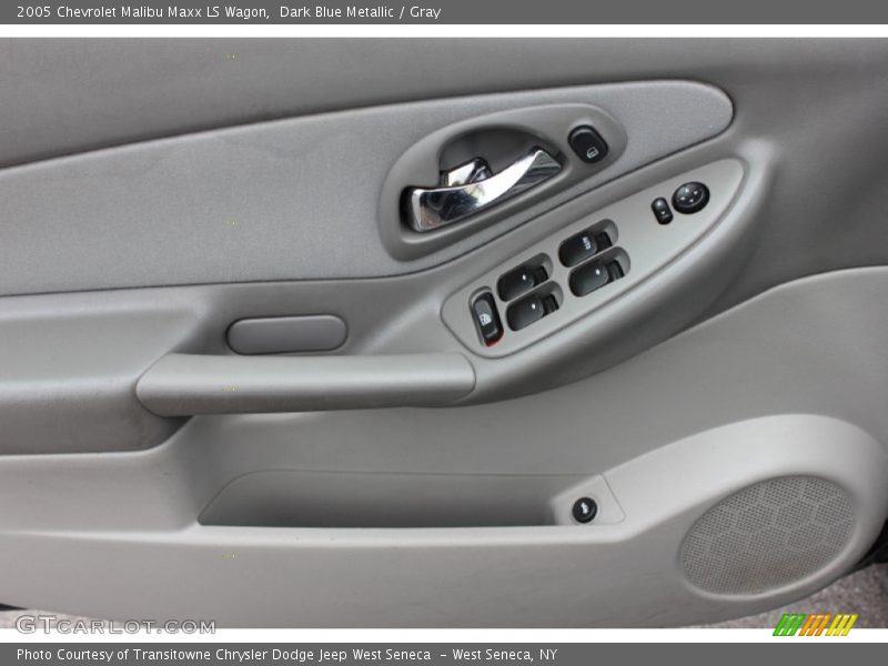 Dark Blue Metallic / Gray 2005 Chevrolet Malibu Maxx LS Wagon
