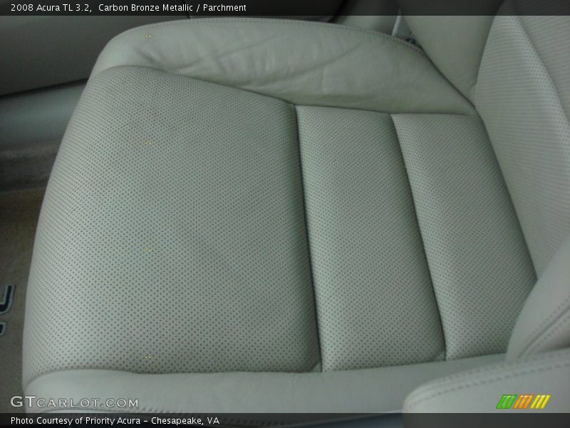 Carbon Bronze Metallic / Parchment 2008 Acura TL 3.2