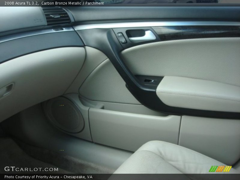 Carbon Bronze Metallic / Parchment 2008 Acura TL 3.2