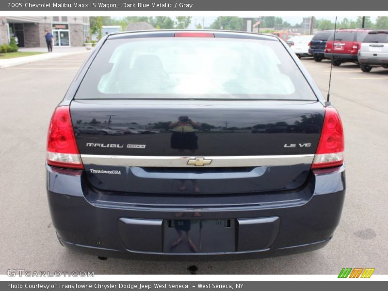 Dark Blue Metallic / Gray 2005 Chevrolet Malibu Maxx LS Wagon