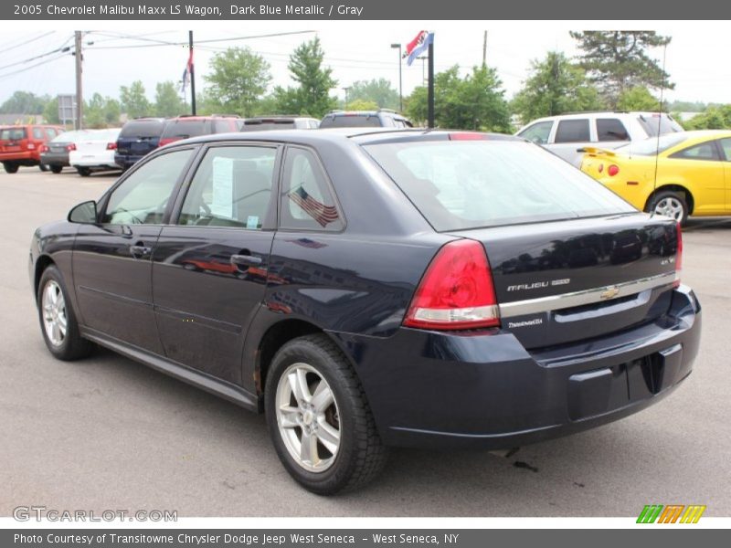 Dark Blue Metallic / Gray 2005 Chevrolet Malibu Maxx LS Wagon