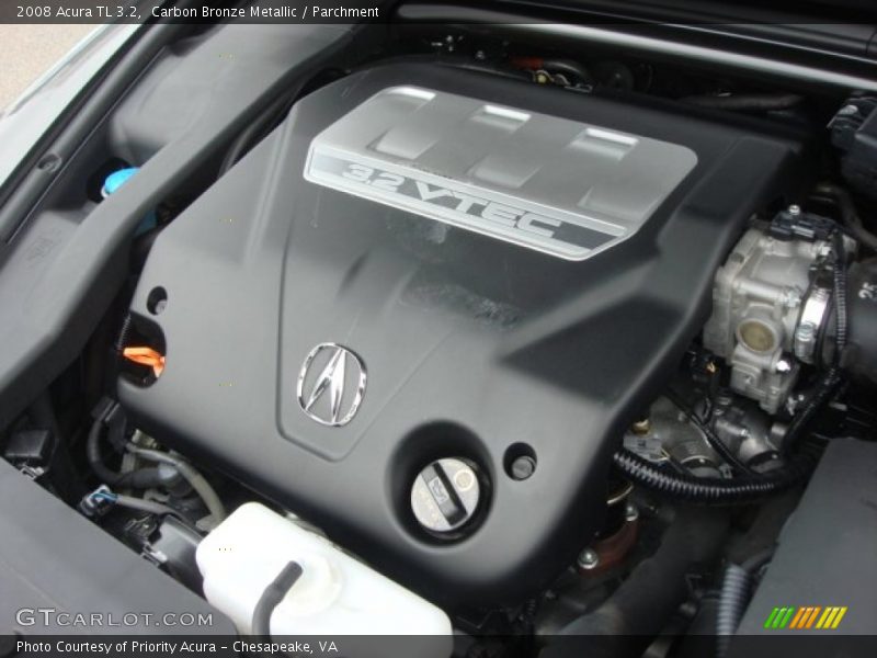 Carbon Bronze Metallic / Parchment 2008 Acura TL 3.2