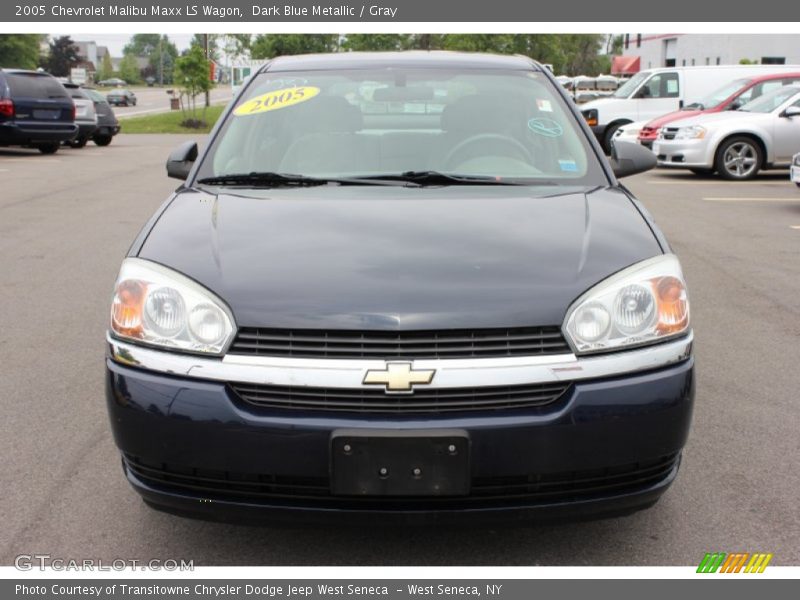Dark Blue Metallic / Gray 2005 Chevrolet Malibu Maxx LS Wagon