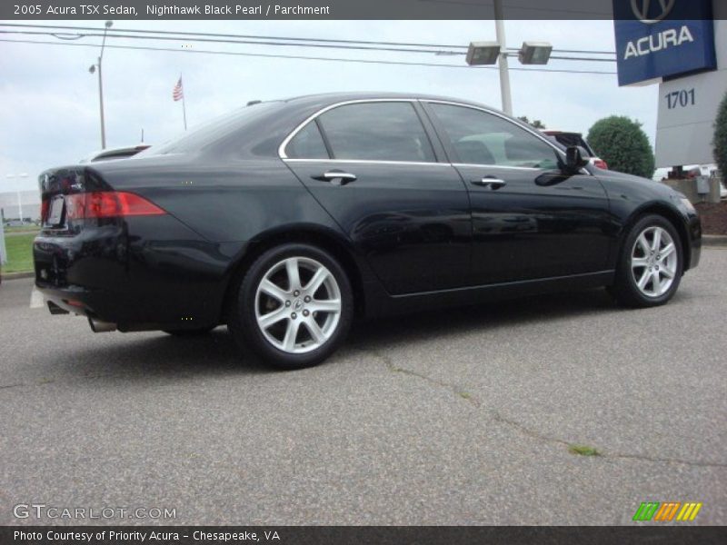 Nighthawk Black Pearl / Parchment 2005 Acura TSX Sedan