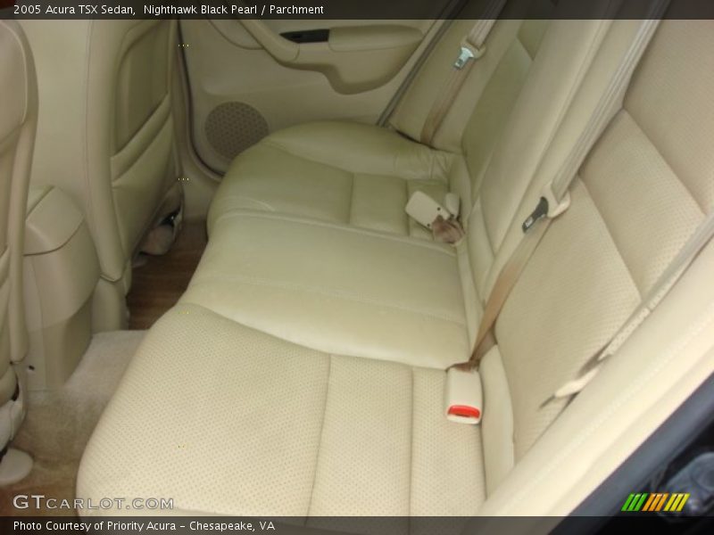 Nighthawk Black Pearl / Parchment 2005 Acura TSX Sedan