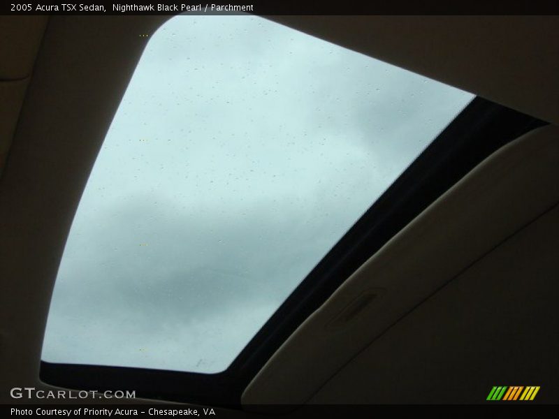 Nighthawk Black Pearl / Parchment 2005 Acura TSX Sedan