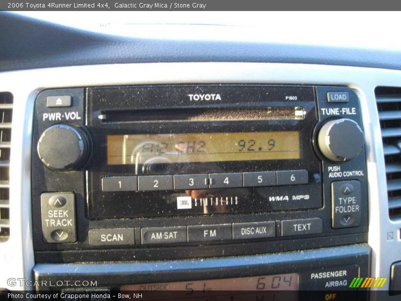 Galactic Gray Mica / Stone Gray 2006 Toyota 4Runner Limited 4x4