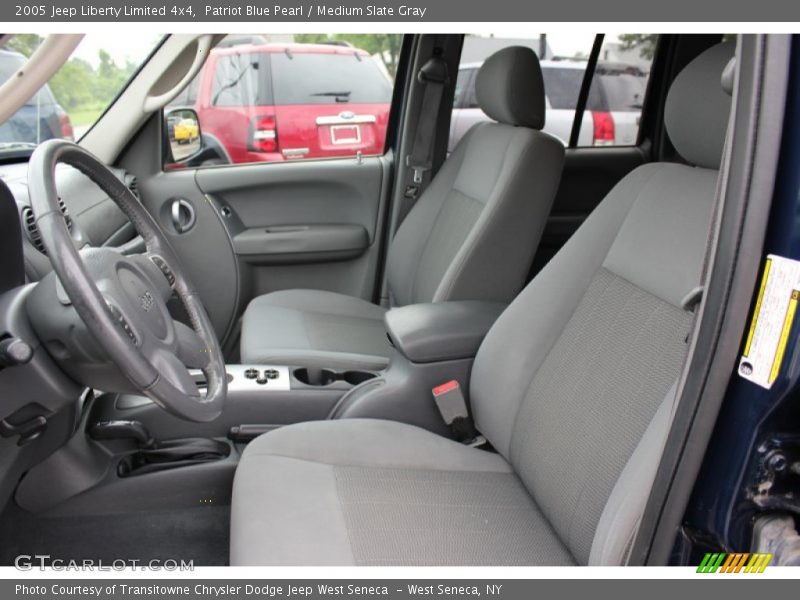 Patriot Blue Pearl / Medium Slate Gray 2005 Jeep Liberty Limited 4x4