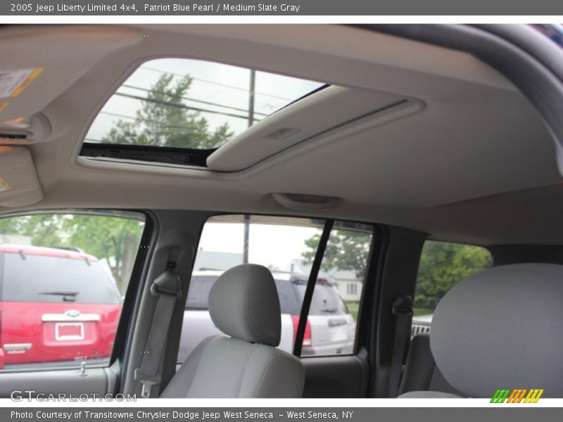 Patriot Blue Pearl / Medium Slate Gray 2005 Jeep Liberty Limited 4x4