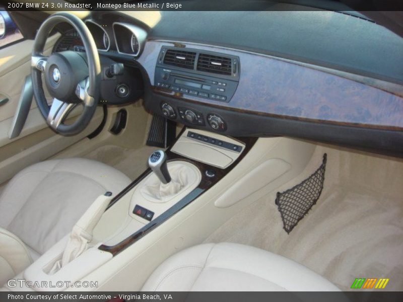  2007 Z4 3.0i Roadster Beige Interior