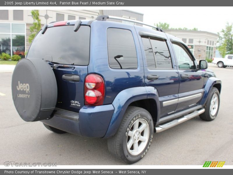 Patriot Blue Pearl / Medium Slate Gray 2005 Jeep Liberty Limited 4x4