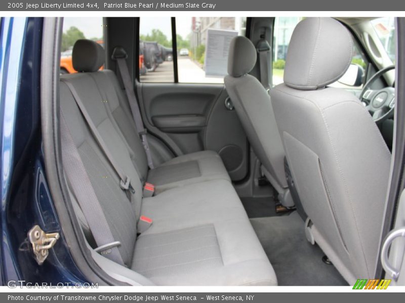 Patriot Blue Pearl / Medium Slate Gray 2005 Jeep Liberty Limited 4x4