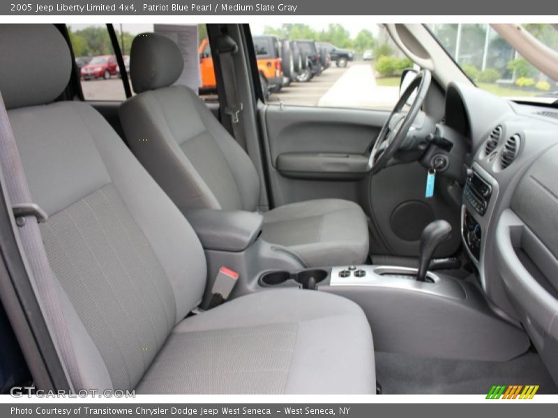 Patriot Blue Pearl / Medium Slate Gray 2005 Jeep Liberty Limited 4x4