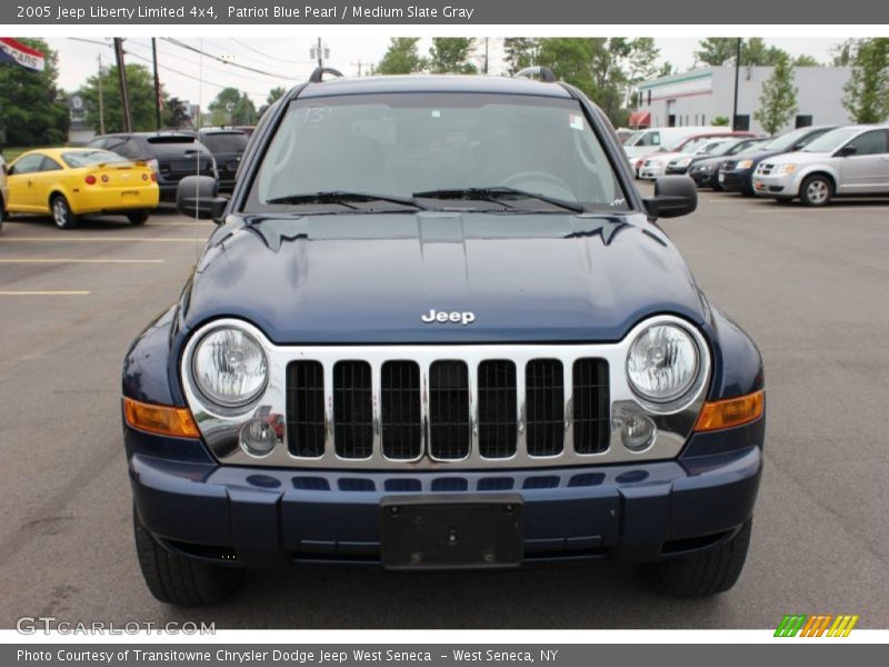 Patriot Blue Pearl / Medium Slate Gray 2005 Jeep Liberty Limited 4x4