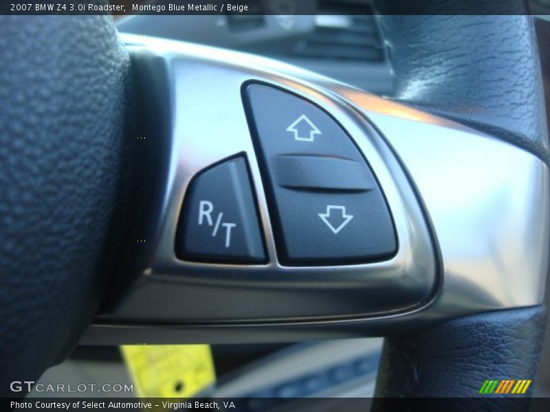 Controls of 2007 Z4 3.0i Roadster