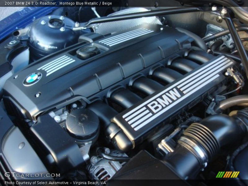  2007 Z4 3.0i Roadster Engine - 3.0 Liter DOHC 24-Valve VVT Inline 6 Cylinder
