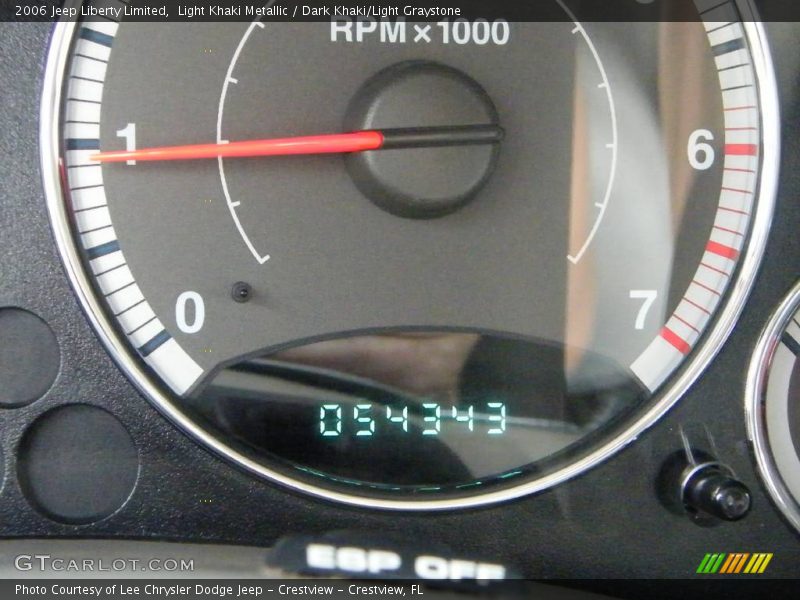 Light Khaki Metallic / Dark Khaki/Light Graystone 2006 Jeep Liberty Limited