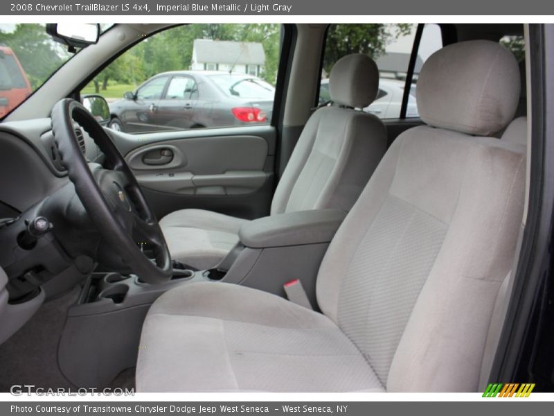 Imperial Blue Metallic / Light Gray 2008 Chevrolet TrailBlazer LS 4x4