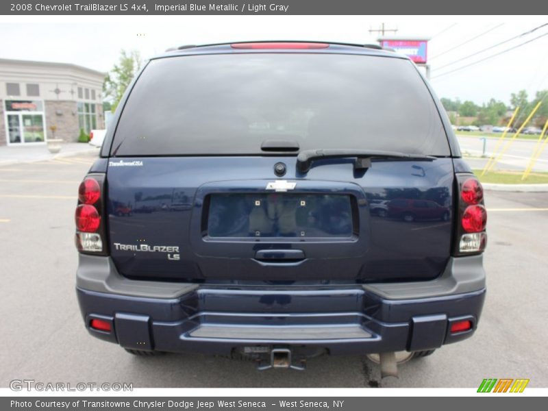 Imperial Blue Metallic / Light Gray 2008 Chevrolet TrailBlazer LS 4x4