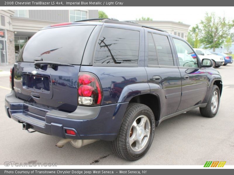 Imperial Blue Metallic / Light Gray 2008 Chevrolet TrailBlazer LS 4x4