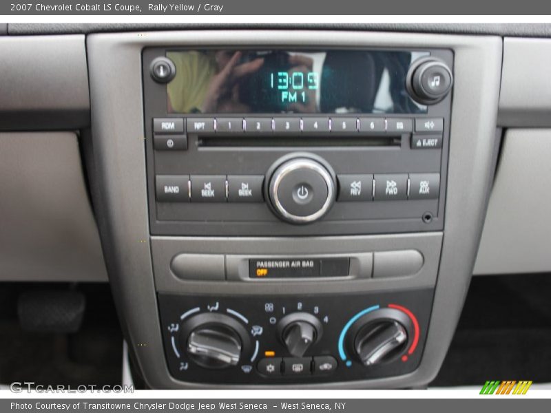 Rally Yellow / Gray 2007 Chevrolet Cobalt LS Coupe