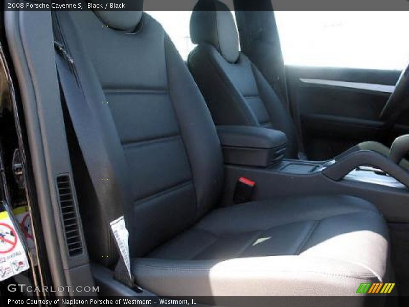 Black / Black 2008 Porsche Cayenne S