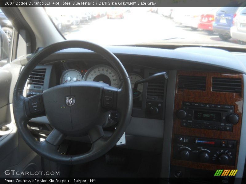Steel Blue Metallic / Dark Slate Gray/Light Slate Gray 2007 Dodge Durango SLT 4x4