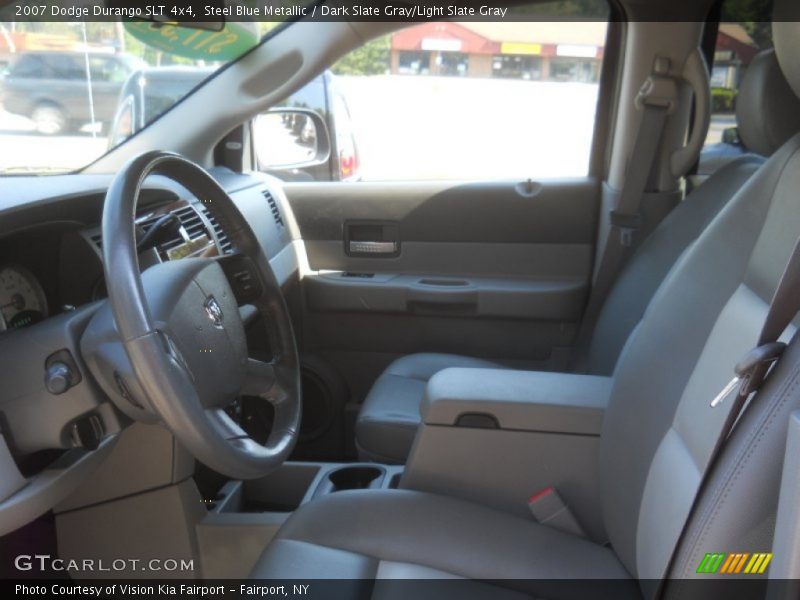Steel Blue Metallic / Dark Slate Gray/Light Slate Gray 2007 Dodge Durango SLT 4x4