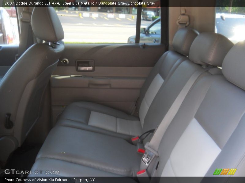 Steel Blue Metallic / Dark Slate Gray/Light Slate Gray 2007 Dodge Durango SLT 4x4