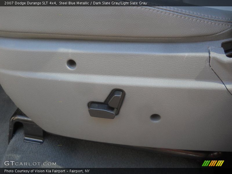 Steel Blue Metallic / Dark Slate Gray/Light Slate Gray 2007 Dodge Durango SLT 4x4